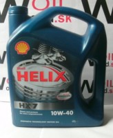 Shell Helix  HX 7 10W-40 4 L  			